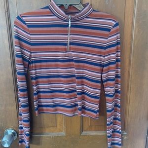 long sleeve mock neck